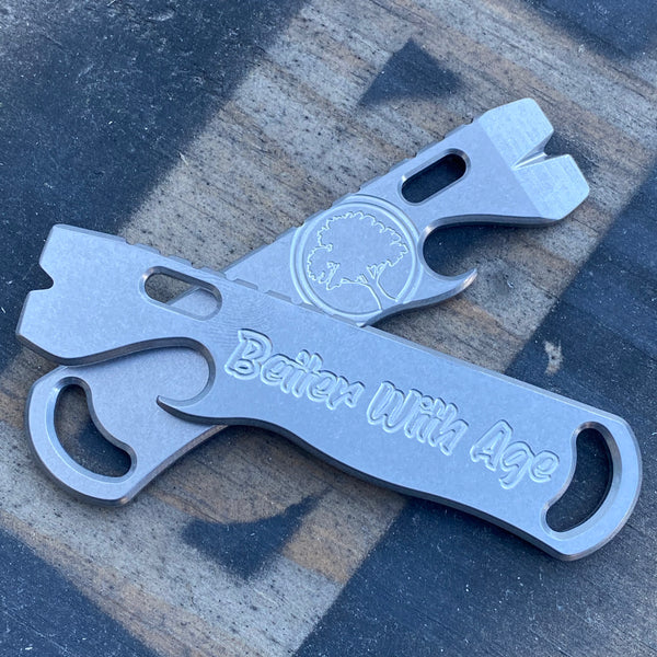 LynchNW Redeemed Creations Stonewash lil chonk Keychain Prybar