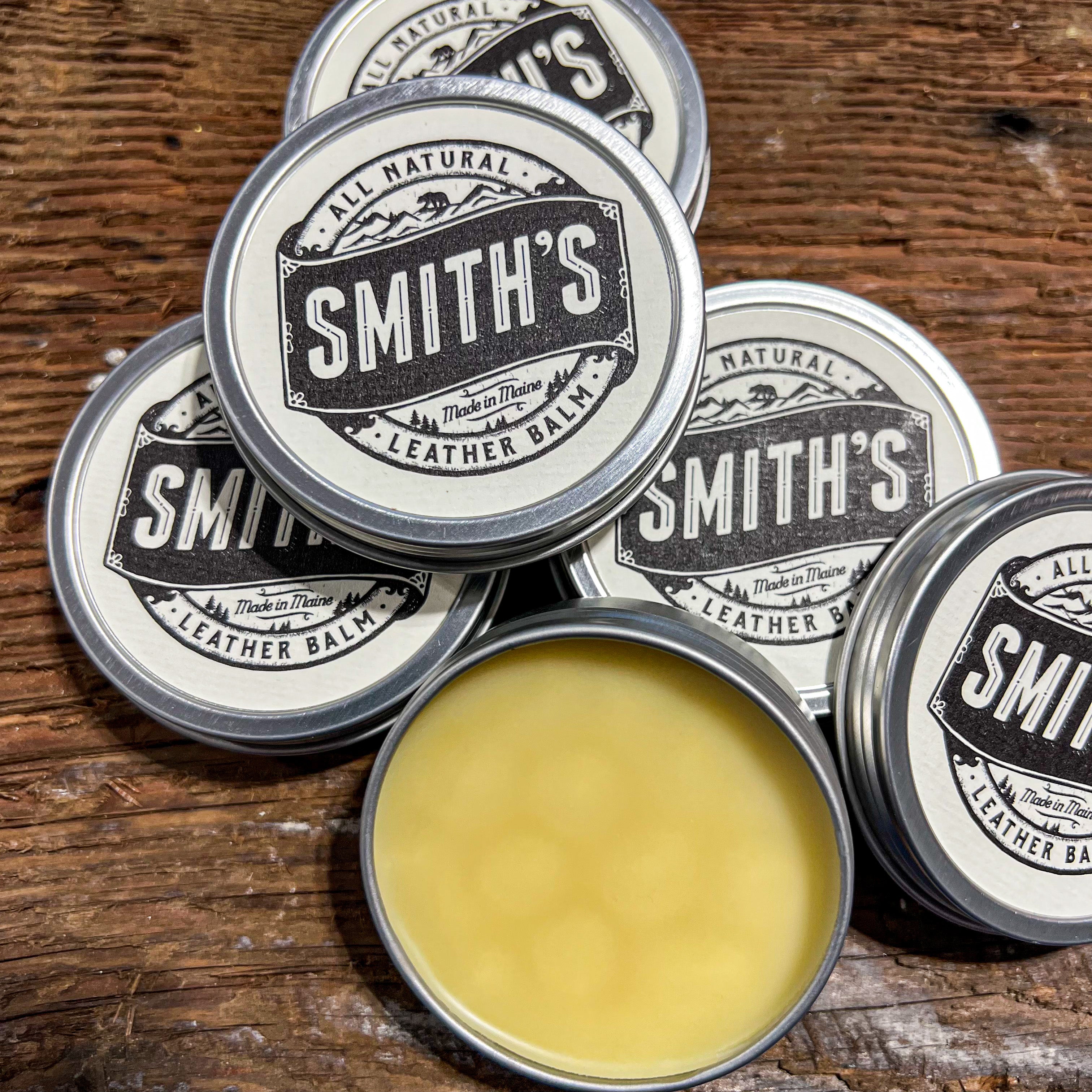 Smith's Leather Balm Horse Hair Brush